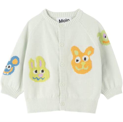 Molo 中性（儿童） 卫衣 蓝色 Brody 婴儿开衫童装