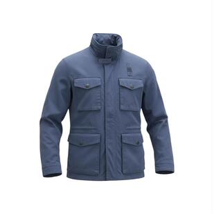 Blauer 男士 SS26 夹克 高领口袋细节