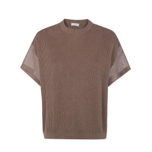 女士 布鲁内洛·库奇内利 SS26 毛衣 Brunello 短袖 Cucinelli