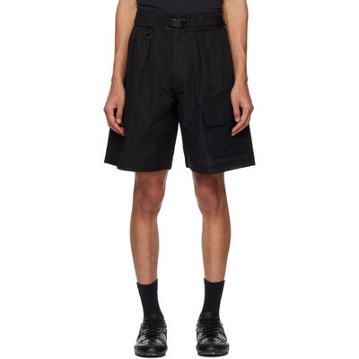 Y-3 男士 SS26 短裤 黑色 UT Wideleg 工装