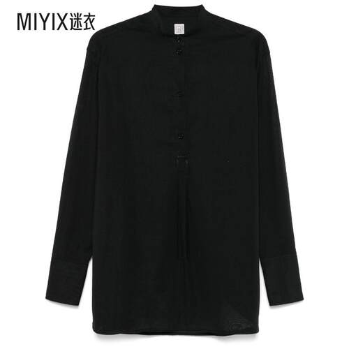 【春夏新品】Totême 女款立領衬衫 迷衣时尚