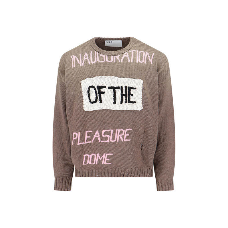 Paly Hollywood 男士 FW25 卫衣 PALY 棕色毛线衫