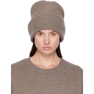 LISA YANG 女士 毛线帽 灰褐色 The Stockholm