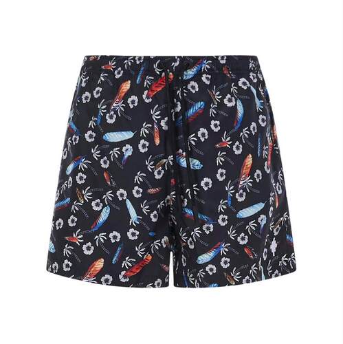 Marcelo Burlon 男士 SS25 泳裤 夏威夷印花