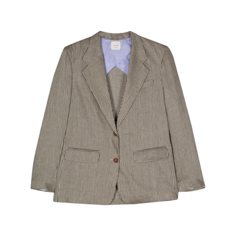 Alysi 女士 SS24 夹克 灰色夹克