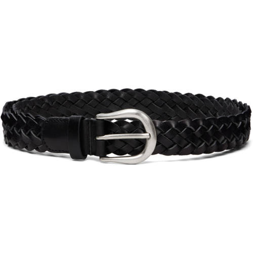 Studio Nicholson 男士 SS26 腰带 黑色 Plaited