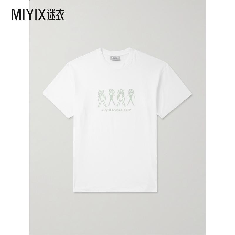 【早秋新品】Carhartt WIP卡哈特 男款印花有机棉针织T恤