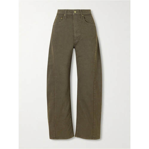 Mother Denim 女士 FW26 牛仔长裤 Pipe Flood 半高腰阔腿牛仔裤