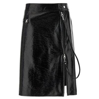 Courrèges 古未界 女士 FW25 中长裙 Courrèges 拉链中长半身裙