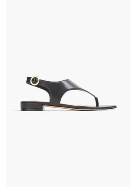 Stuart Weitzman 女士 凉拖 Santorini 皮质露跟凉鞋