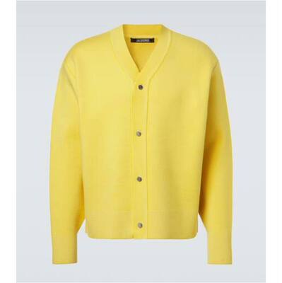 Jacquemus 雅克慕斯 男士 开衫 Doppio 羊毛混纺针织