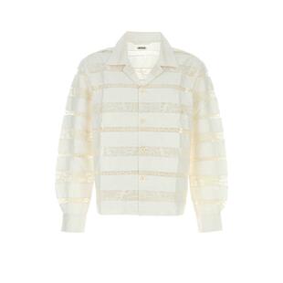 衬衫 SS25 白色府绸 男士 Bode