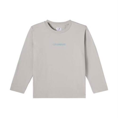 C.P. Company 中性（儿童） T恤 徽标棉质针织运动衫童装