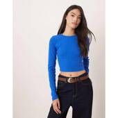 Feline Jones T恤 长袖 Jack 蓝色 罗纹 Jjxx 女士 JJXX