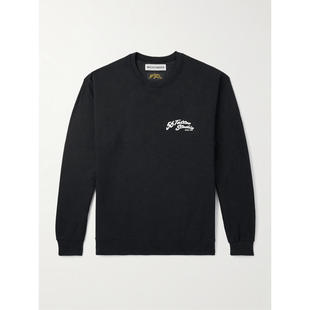 FW25 卫衣 Wacko 刺花印花棉针织运动衫 男士 Studio maria