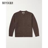 男款 Deck 罗纹羊毛混纺拉链针织开衫 FrizmWORKS 迷衣时尚