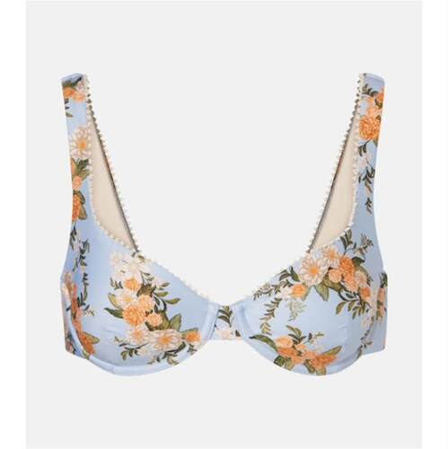 AGUA by Agua Bendita 女士 Hacienda 花朵比基尼上装
