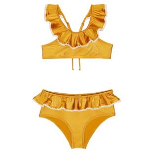 Zimmermann 兹默曼 女童 比基尼 Tiggy 荷叶边童装