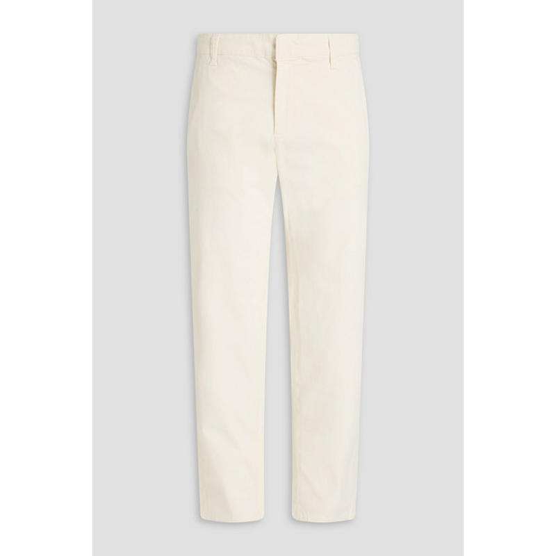 FRAME 男士 长裤 修身棉混纺斜纹棉布裤