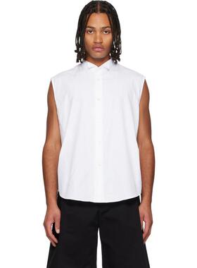 Our Legacy 男士 衬衫 白色 Wing Sleeveless 衬衫