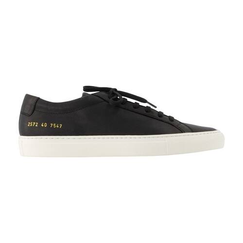 Common Projects 男士 SS26 运动鞋 ACHILLES PREMIUM 皮质黑色