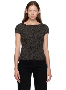 Our Legacy 女士 T恤 棕色 Sculpt 上装