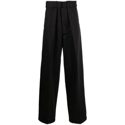 Jil Sander 吉尔·桑达 男士 SS23 长裤 Jil Sander 黑色裤子