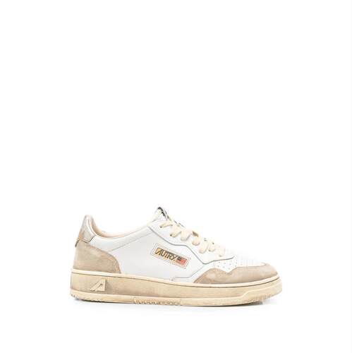 Autry 奥特里 男士 FW26 运动鞋 SUP VINT LEAT/SUEDE 低帮