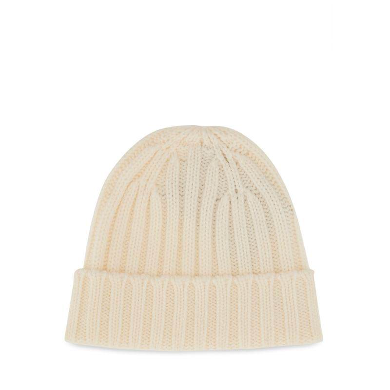 Aspesi 女士 FW25 帽子 捲邊羅紋針織帽