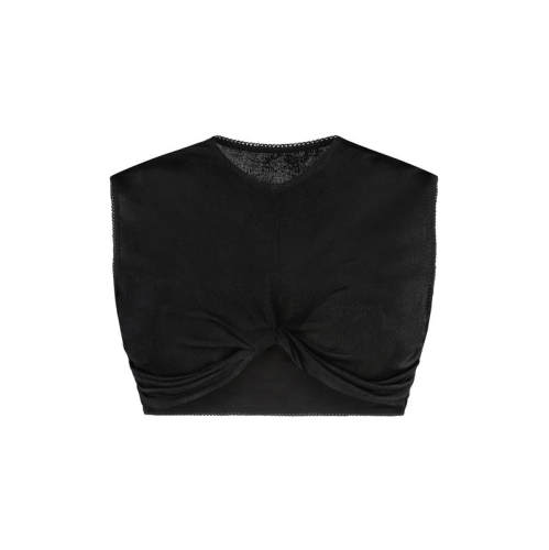 Anna October 女士 SS24 上衣 高科技布织短款