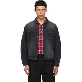 Needles 男士 夹克 黑色 Darts Bottom 牛仔