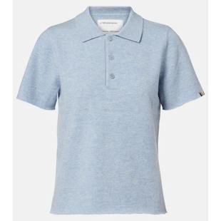 Extreme Cashmere 女士 POLO衫 N°198 火蜥蜴羊绒混纺Polo衫