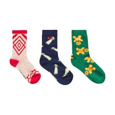 Bobo Choses 男童 服装 pairs of 袜子(3件套)童装