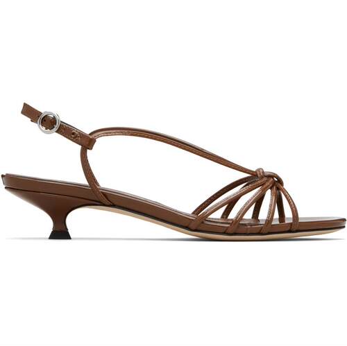 Aeyde 女士 凉鞋 棕色 Amara Patent Leather