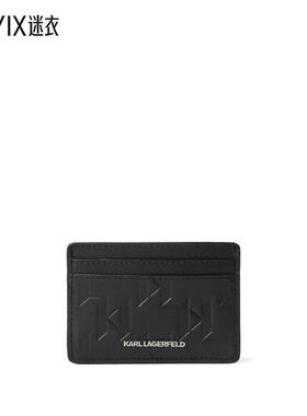 【秋季新品】Karl Lagerfeld 黑色钱包男款 迷衣时尚