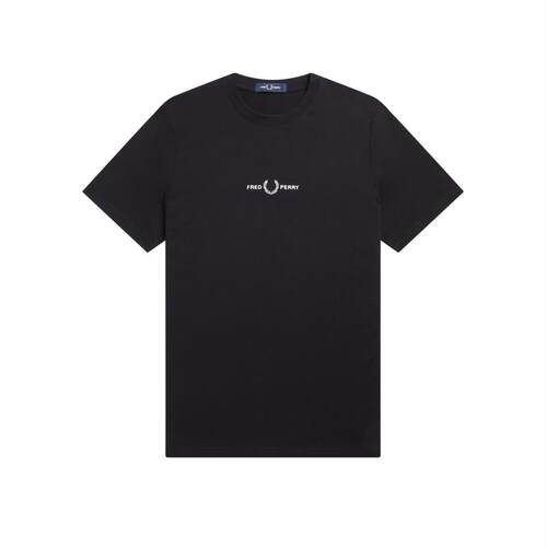 Fred Perry 弗莱德.派瑞 男士 FW26 T恤 Con Ricamato 徽标