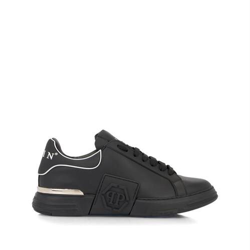 Philipp Plein 菲利普普兰 男士 SS26 运动鞋 MOTIF 黑色骷髅头
