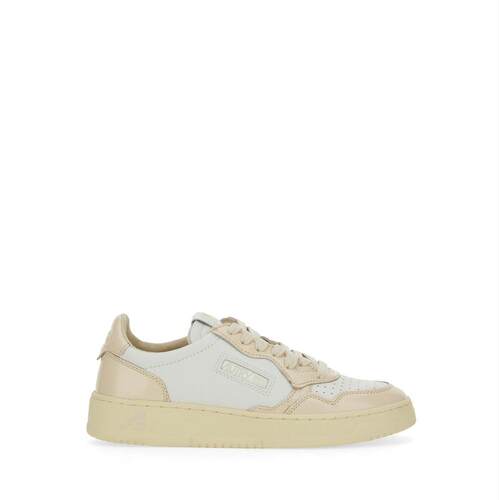 Autry 奥特里 女士 FW25 运动鞋 WHITE/LIGHT MEDALIST 粉色
