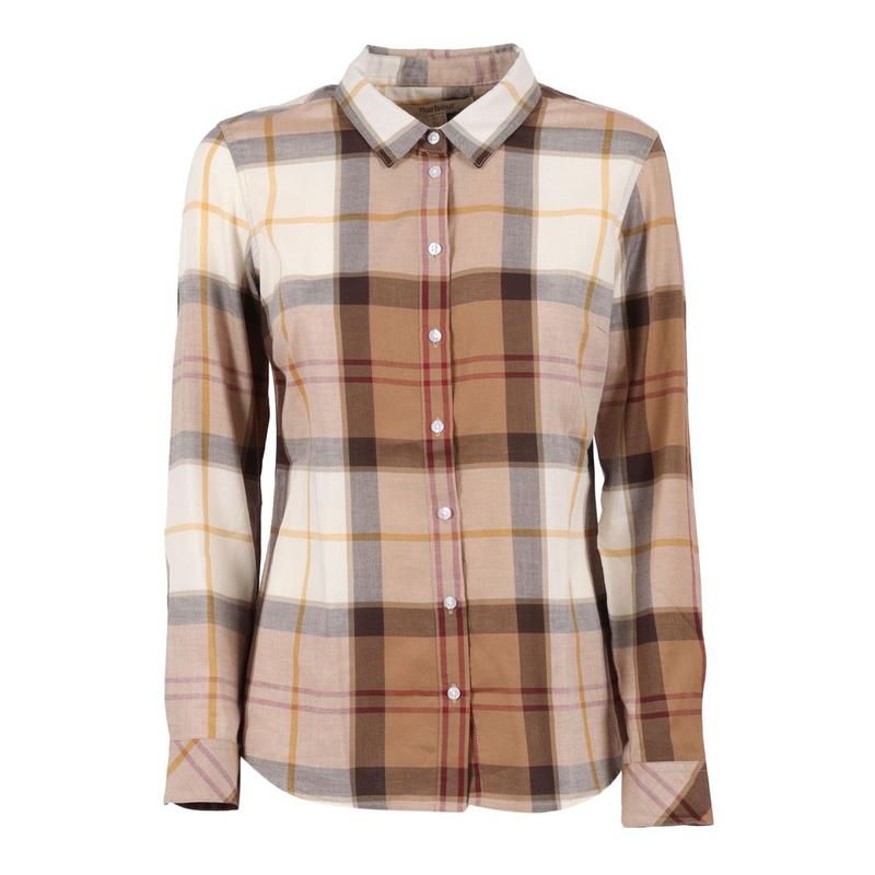 Barbour 女士 FW25 上衣 巴伯格紋襯衫