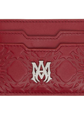 Amiri 埃米尔 男士 卡包 红色春节系列 MA Quad Leather