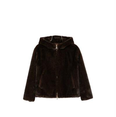Ermanno Firenze 女士 FW26 大衣 棕色外套