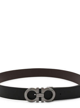 Salvatore Ferragamo 男士 腰带 CINTURA REVERSIBILE 环扣腰带