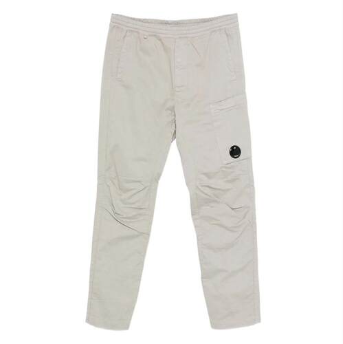 C.P. Company 男士 FW25 长裤 LONDON FOG ELASTANE 棉质