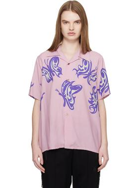 Needles 女士 衬衫 粉色 Kae Tanaka 联名 S/S One-Up 衬衫