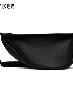 The Row 女士 黑色大号 Slouchy Banana 斜挎包迷衣时尚