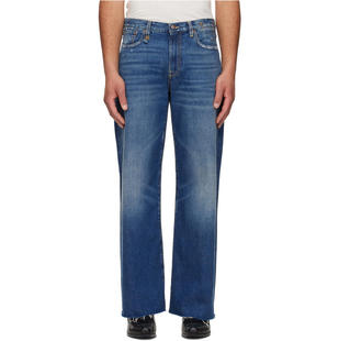 蓝色 Arcy R13 牛仔裤 牛仔长裤 Loose 男士