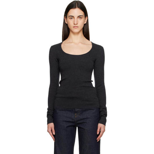 Totême 女士 上衣 灰色 Compact Knit 上装
