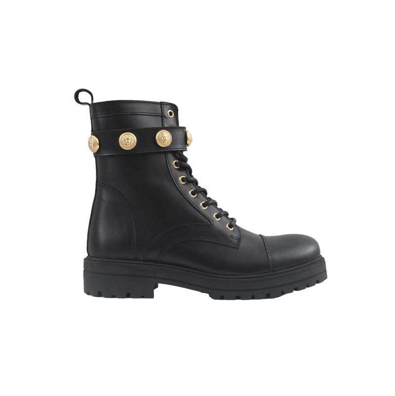 Balmain 巴尔曼 中性（儿童） FW25 靴子 AMPHIBIAN 绑带童鞋童装