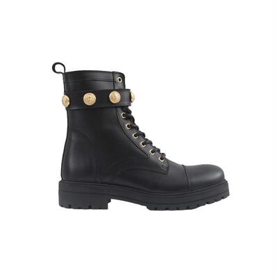 Balmain 巴尔曼 中性（儿童） FW25 靴子 AMPHIBIAN 绑带童鞋童装