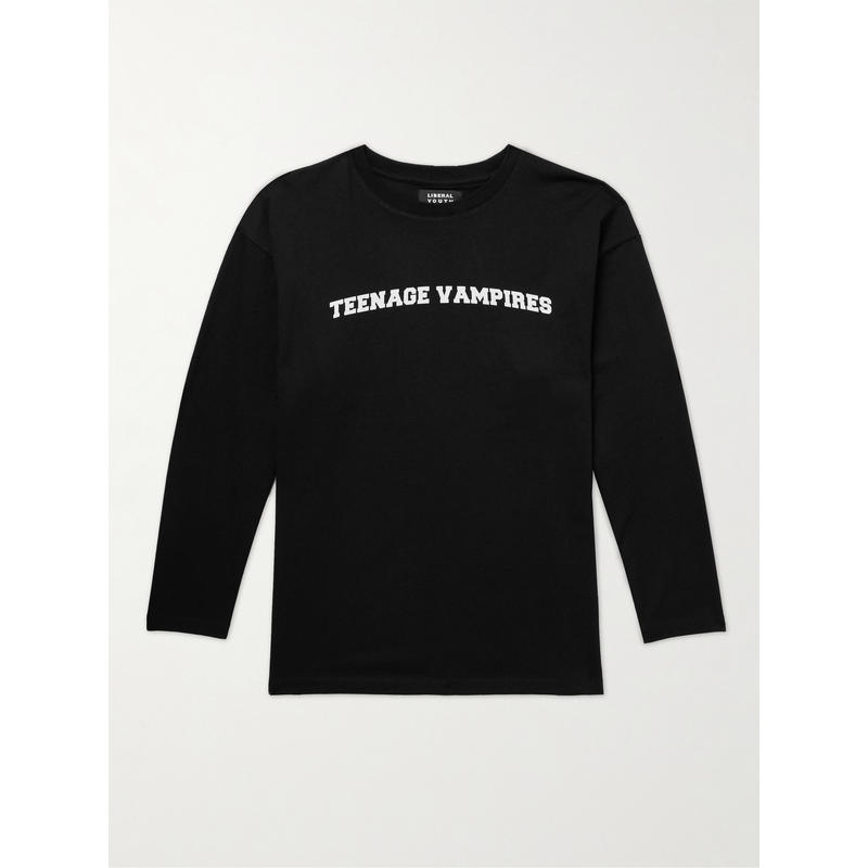 Liberal Youth Ministry 男士 FW23 衬衫 印花棉针织T恤